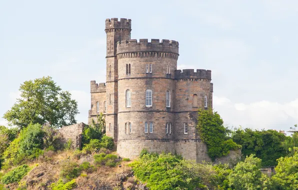 Castle, vintage, castle