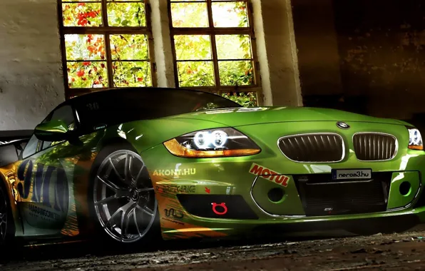 Car, green, bmw, bmw m3, luxury, personal, bmw x1