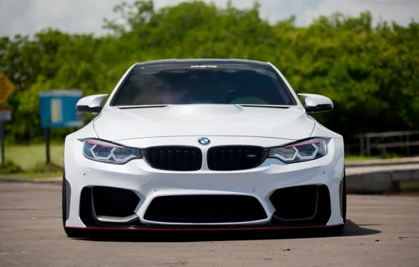 Picture Face, White, LED, BMW, F82, Light, Sight