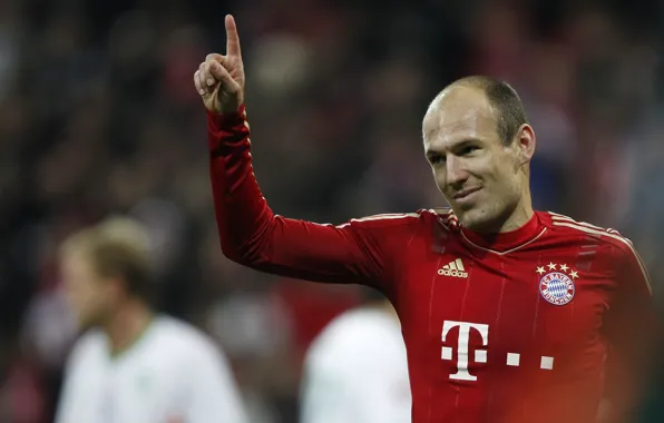 Bayern, player, Robben, Football, Champions League, Netherlands, Goal, Bayern Munich