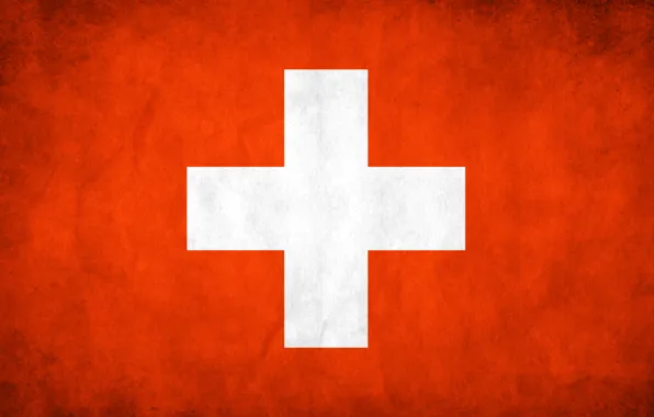 Switzerland, flag, texture
