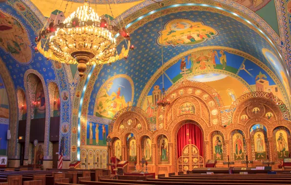 Picture Chicago, USA, Il, religion, the Church of Saints Vladimir and Olga, the Ukrainian Catholic parish