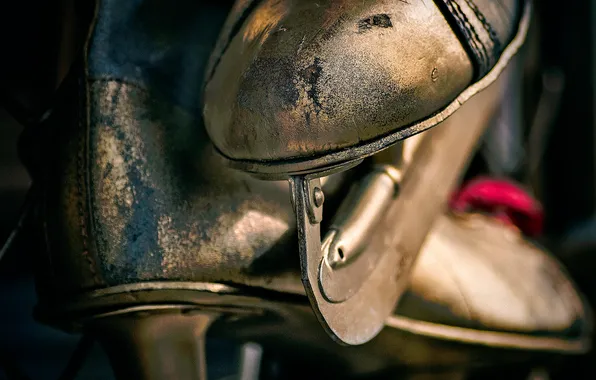 Macro, bokeh, skates