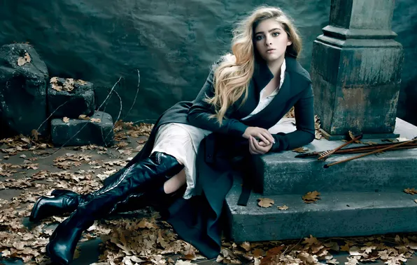 Picture photographer, photoshoot, Willow Shields, August 2014, Ricky Middlesworth