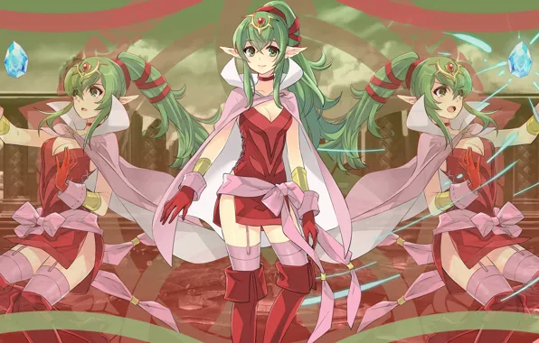 Girl, the game, art, Fire Emblem
