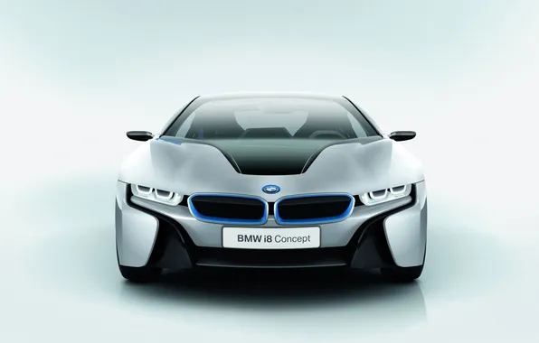 Picture background, blue, lights, bmw, BMW, concept, the hood, the concept