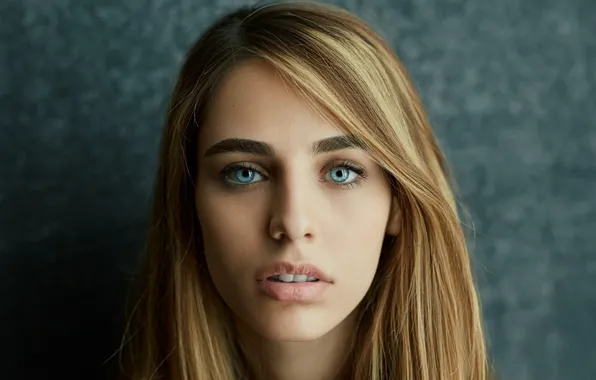 Look, girl, face, background, portrait, makeup, hairstyle, beautiful