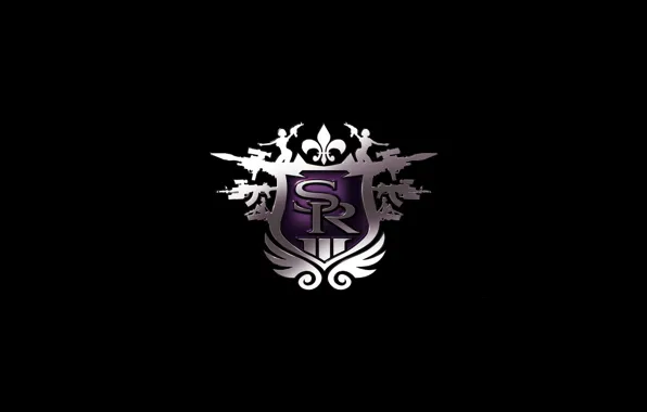 Picture purple, logo, the, thq, saints, saints row, third, row