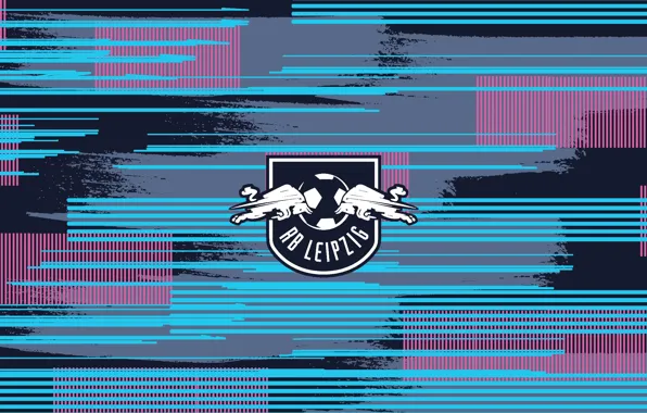 Wallpaper logo, football, soccer, bundesliga, Leipzig, rb leipzig, red