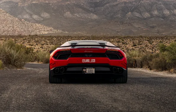 Nature, car, LAMBORGHINI, HURACAN