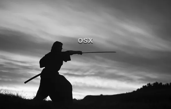 Apple, samurai, osx