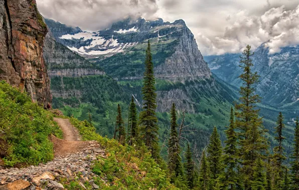 Picture landscape, mountains, nature, beauty