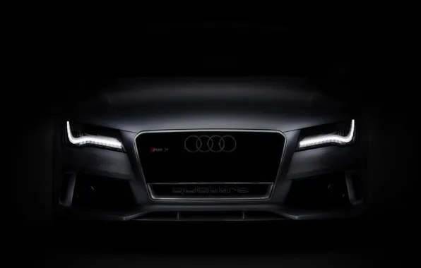 Black, rs7, 2017