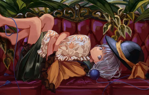 Girl, art, lies, Touhou, Touhou
