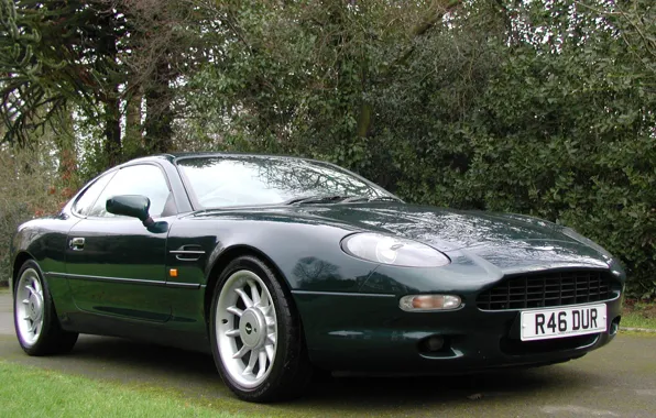 Picture auto, Aston Martin, dark green