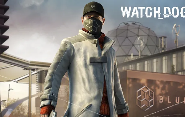 Picture white, cloak, watch dogs, aiden pearce