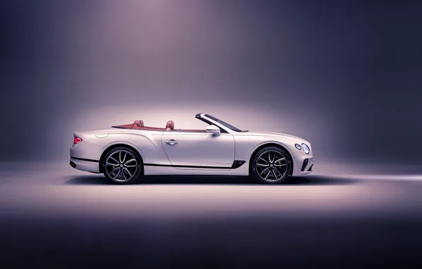 Bentley, Continental GT, side view, Convertible, 2019