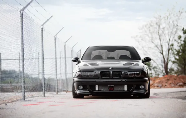 Picture BMW, Black, E39, Toning, M5