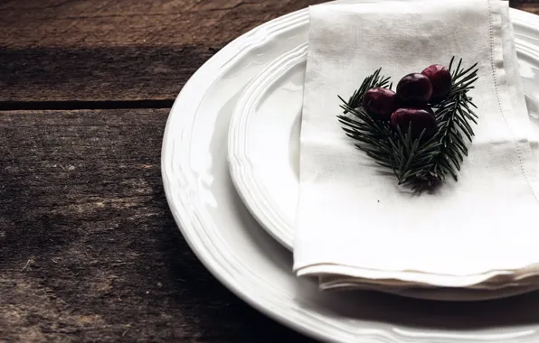 Picture table, background, plates