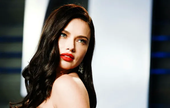 Look, girl, pose, makeup, brunette, Adriana Lima, Adriana Lima, photoshoot