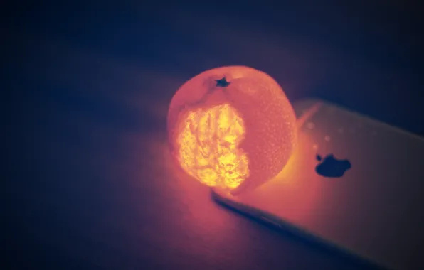Backlight, iphone, Mandarin