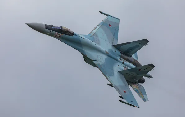 Picture flight, Su-35S, multipurpose, Su-35S, Videoconferencing Russia, fighter