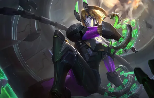 Wallpaper Art, Game, Skin, Venom, MOBA, Darius, Mobile Legends.