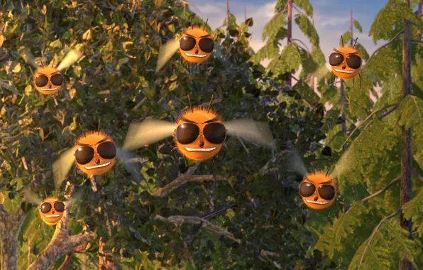 Bees, Masha and the bear, The animated series