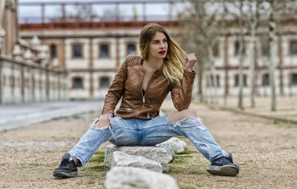 Girl, pose, Silvia