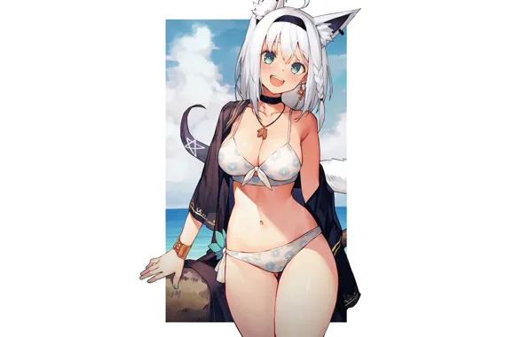 Kawaii, girl, hot, sexy, anime, tail, pretty, babe