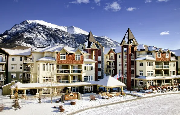 City, the city, Canada, Banff