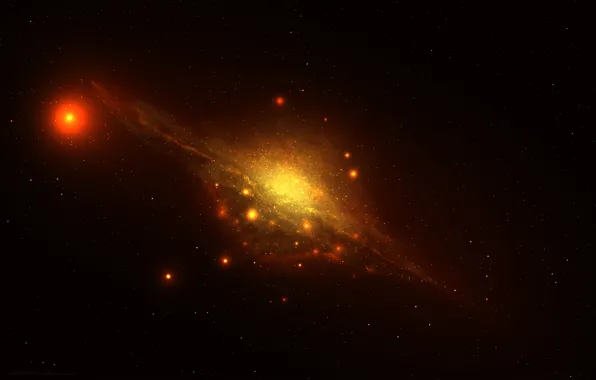 Galaxy, Stars, Space, Fantasy, Art, Stars, Space, Art