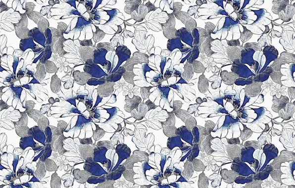 Flowers, texture, Pattern, Floral