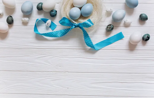 Blue, eggs, Easter, tape, white, white, wood, blue