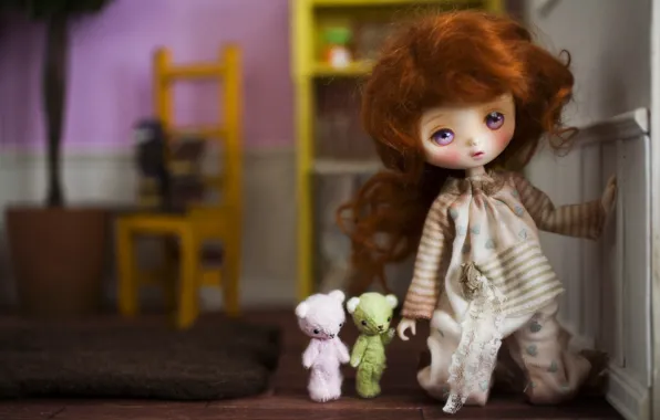 Toys, doll, bears