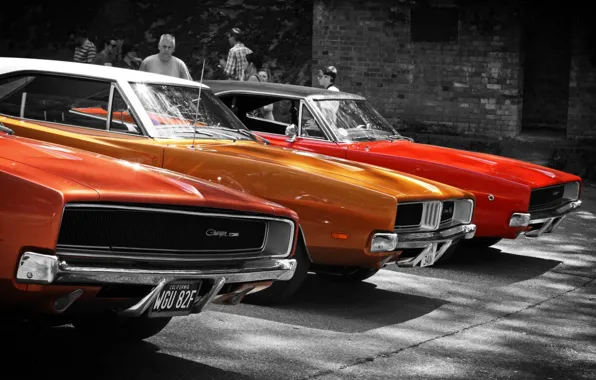 Dodge Charger, '1969, '1968, Dodge Charger RT SE