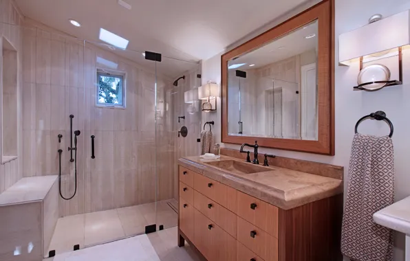 Design, photo, interior, mirror, bathroom