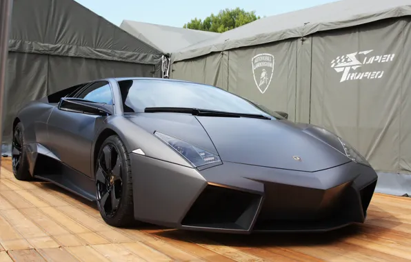 Reventon, lamborghini, black, super, trophy