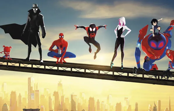 Picture Spider Man, Ultimate Spider-Man, Amazing Spider-Man, Spider Gwen, Spider-Ham, Spider Man:Into The Spider-Verse, Noir Spider …