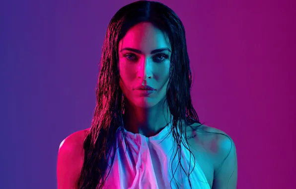 Look, Megan Fox, Megan Fox, makeup, actress, brunette, hair