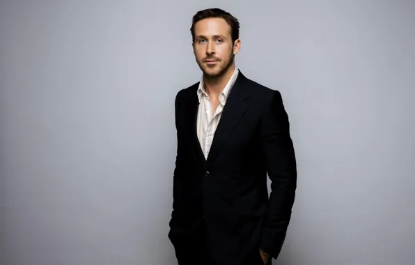 Background, costume, actor, jacket, photoshoot, Ryan Gosling, Ryan Gosling, LA Times