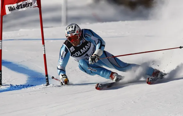 France, skiing, Val d'Isere, Aksel Lund Svindal, Aksel Lund Svindal Silver, colmar, slalom-ligand