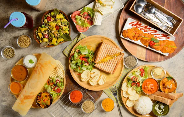 Food, Goodies, the difference