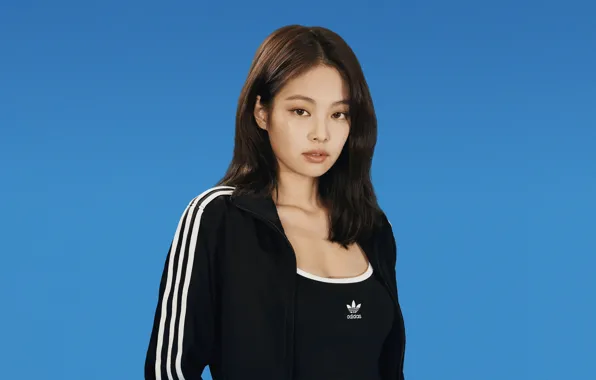 Adidas, Wallpaper for desktop, kpop, blackpink, blackpink, korean singer, kim jennie, kim jenny