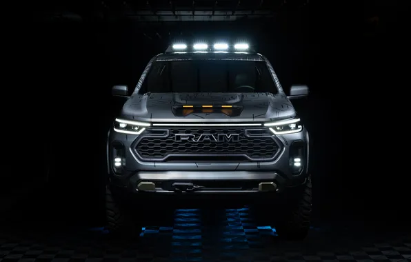 Concept, nightfall, Ram, Dakota