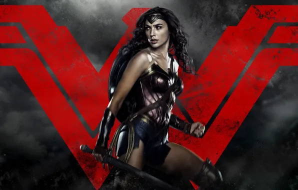 Justice League  Gal Gadot as Wonder Woman 2K wallpaper download