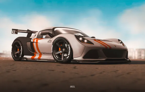 Auto, Machine, Car, Supercar, Rendering, Concept Art, Transport & Vehicles, by JREEL