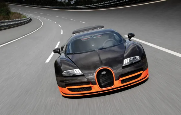 Machine, Bugatti Veyron, Super Sport, World Record