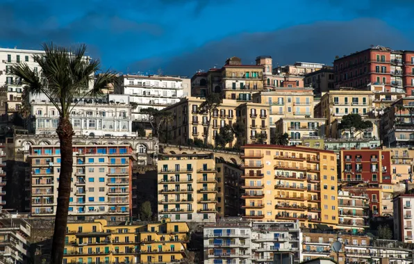 Picture home, slope, Italy, Naples