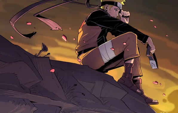 Sunset, Naruto, Naruto, Uzumaki Naruto
